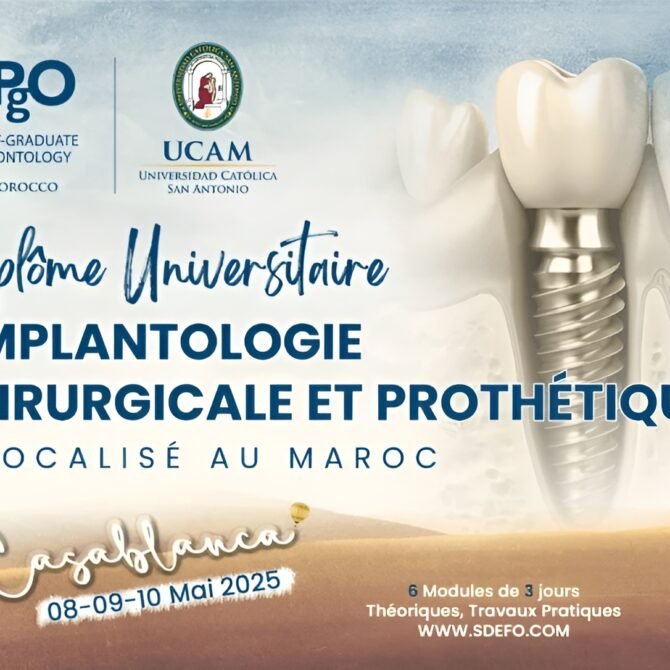 Diplôme Universitaire de l’Implantologie Chirurgicale et Prothétique