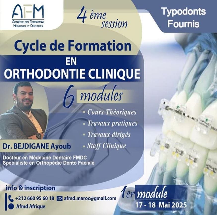 Cycle de Formation En Orthodontie Clinique