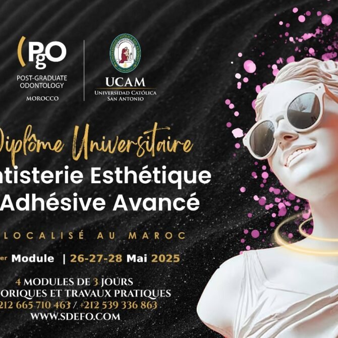 Diplôme Universitaire Dentisterie Esthétique & Adhésive Avancé