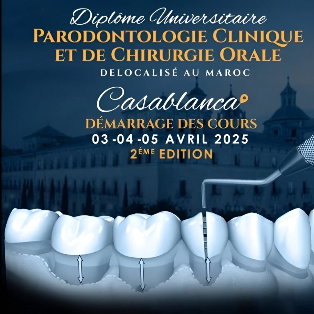 Diplôme Universitaire de Parodontologie Clinique et Chirurgie Orale