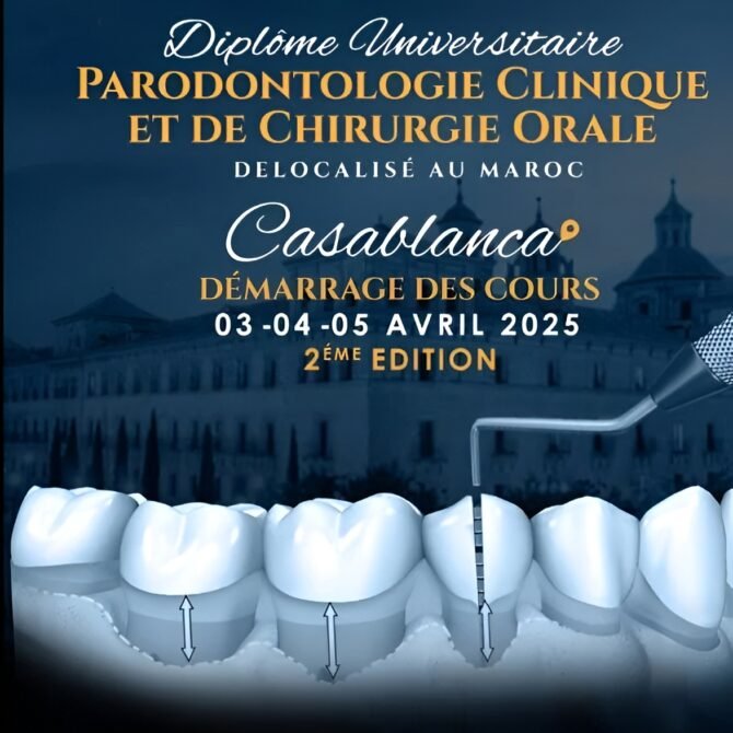 Diplôme Universitaire de Parodontologie Clinique et Chirurgie Orale