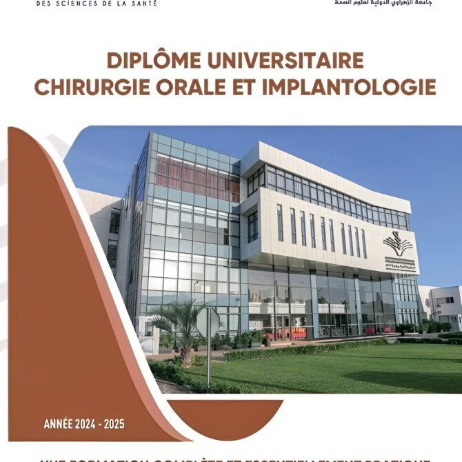 DU Chirurgie orale et implantologie