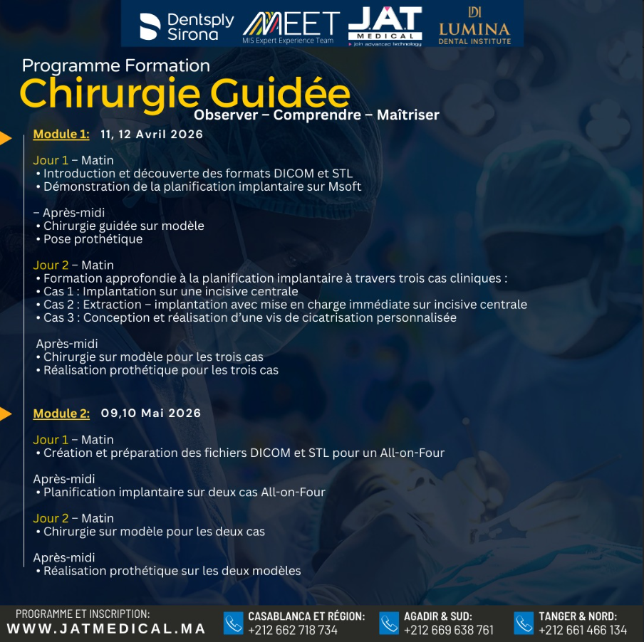 Formation Chirurgie Guidée