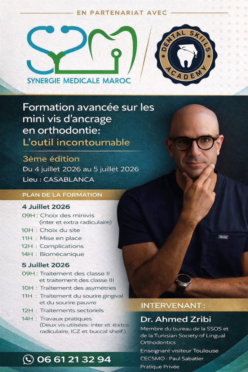 MINI VIS D'ANCRAGE EN ORTHODONTIE