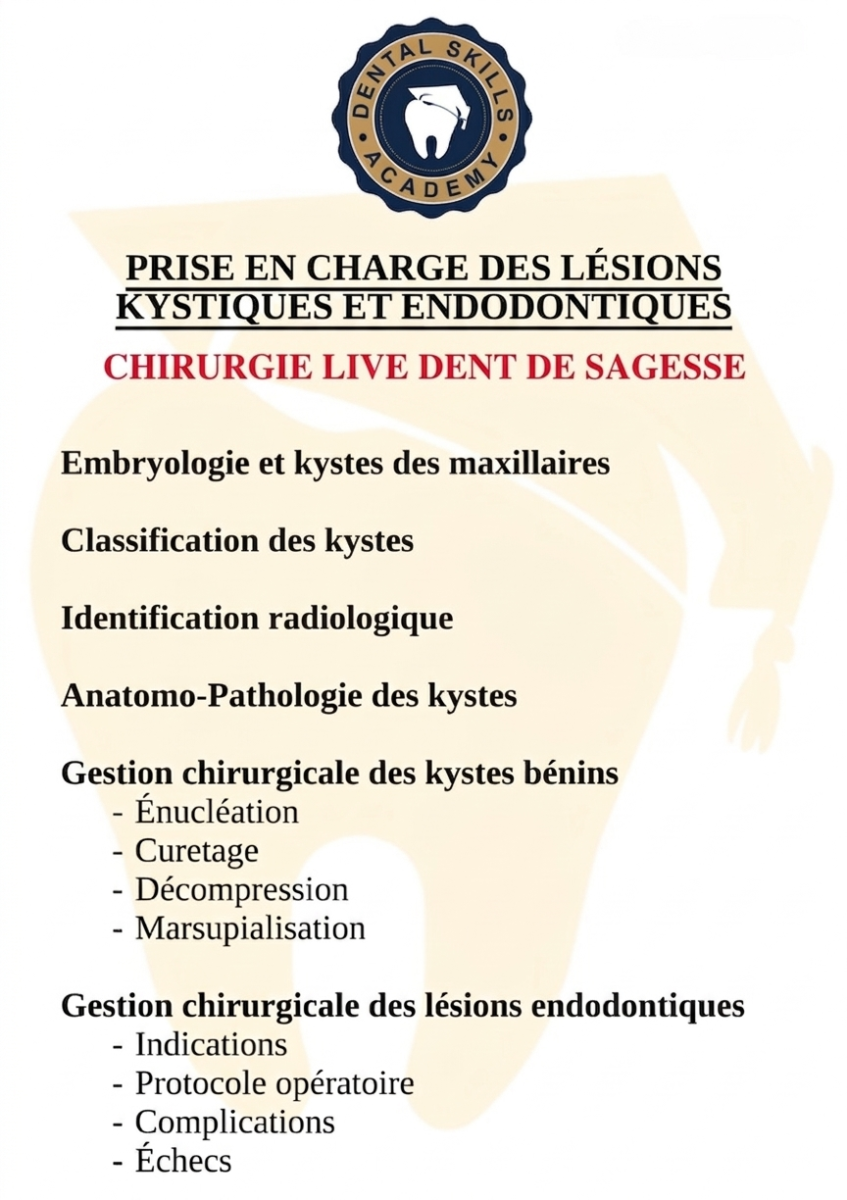CHIRURGIE BUCCALE basique/avancée