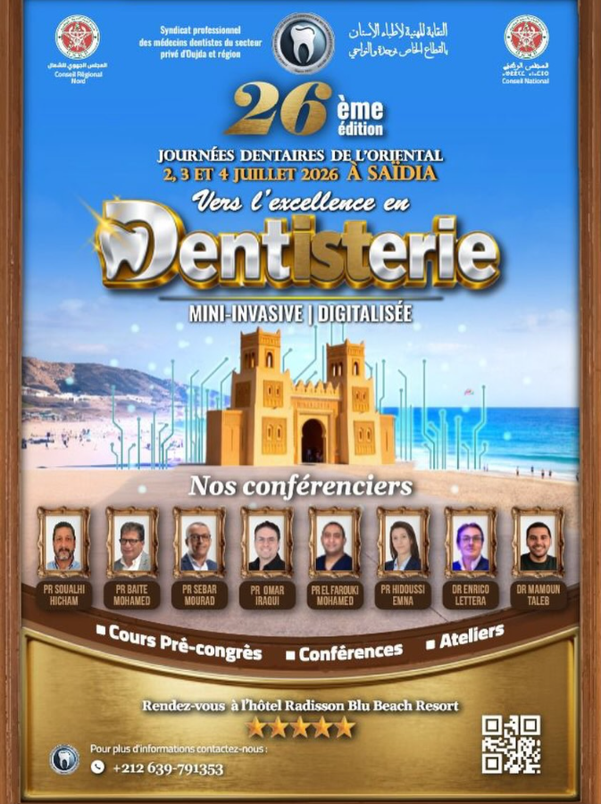 26ème édition des Journées Dentaires de l’Oriental