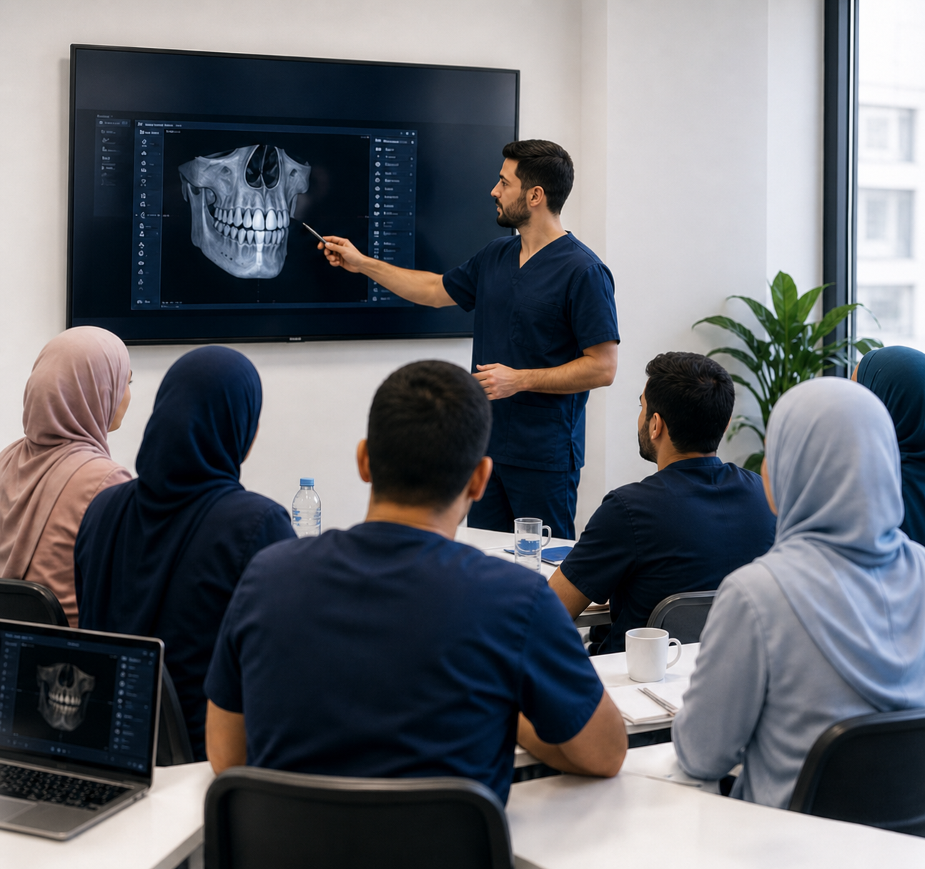 Formations dentaires au Maroc : présentation d'une radiographie dentaire