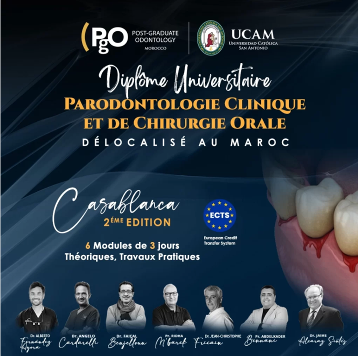 Diplôme Universitaire de Parodontologie et Chirurgie Orale (DUPCO)
