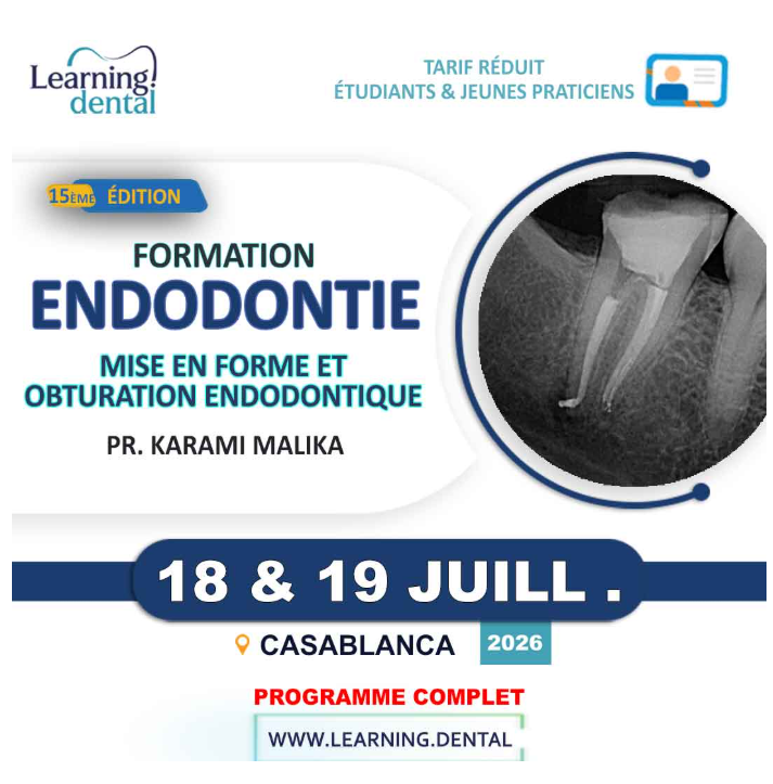 Endodontie Mise en forme et Obturation endodontique