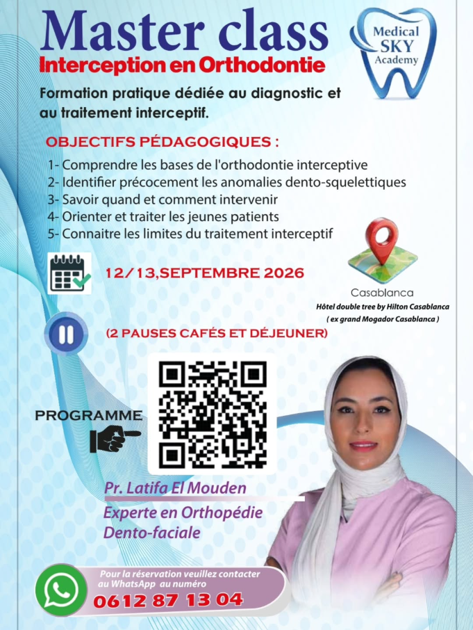 Master Class – Interception en Orthodontie