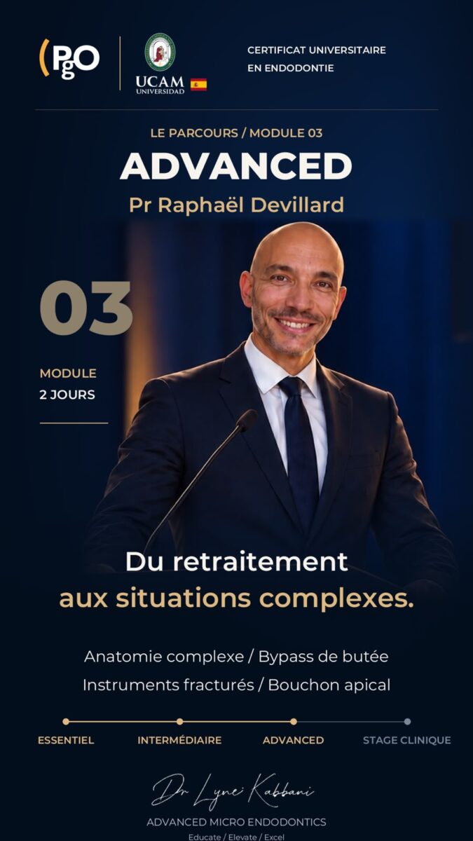Certificat Universitaire en Endodontie